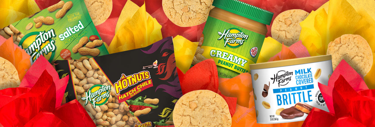 “Peanuts Roasting On an Open Fire” Gift Basket