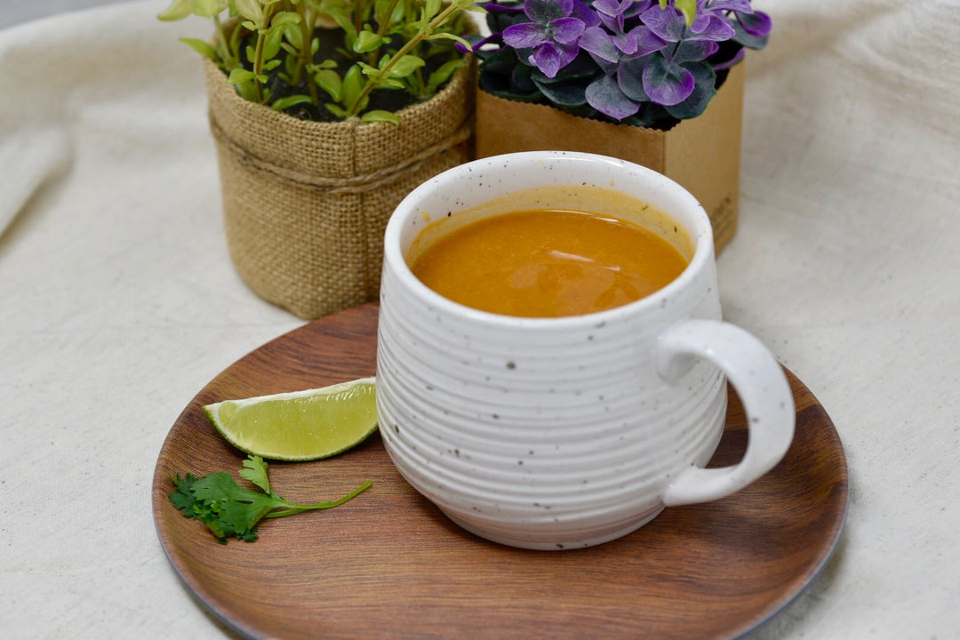 Vegan Peanut Butter and Pumpkin Soup