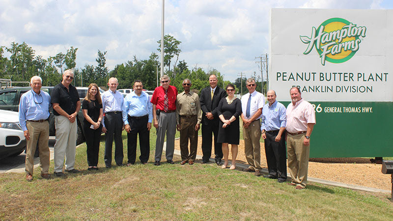 Hampton Farms dedicates plant