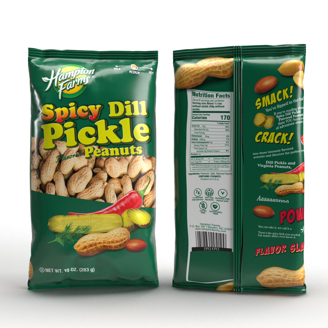 Spicy Dill Pickle Peanuts