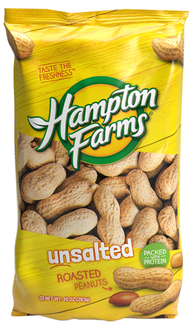 Unsalted Fancy Peanuts (10 oz.) - case of 16