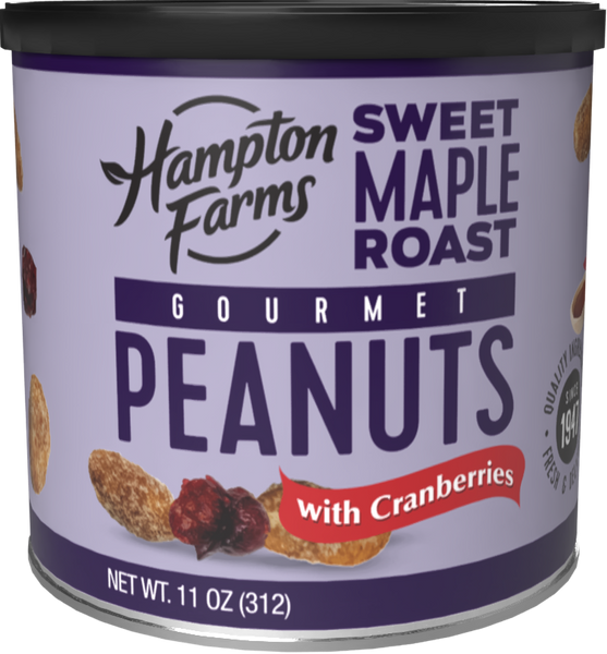 Sweet Maple Roast Gourmet Peanuts – Hampton Farms