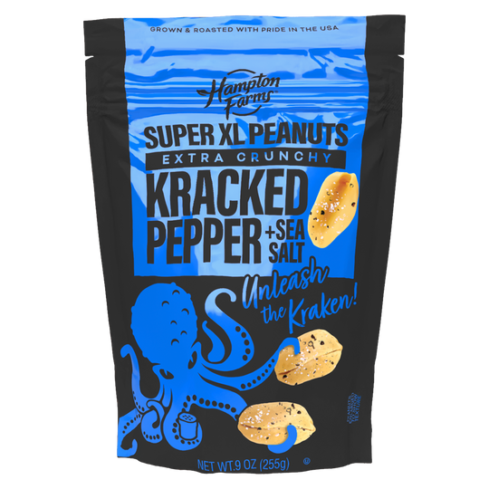 Super Extra Large Kracked Pepper & Sea Salt Peanuts