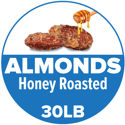 Honey Roasted Almonds 30 lb Bulk