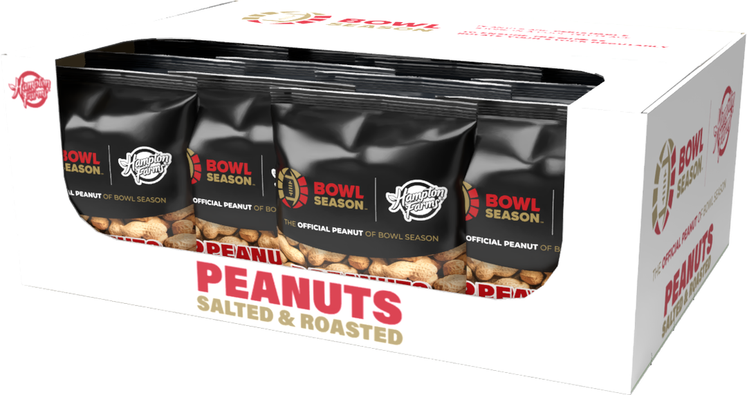 Bowl Season Salted In-Shell Peanuts Case