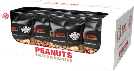 Bowl Season Salted In-Shell Peanuts Case
