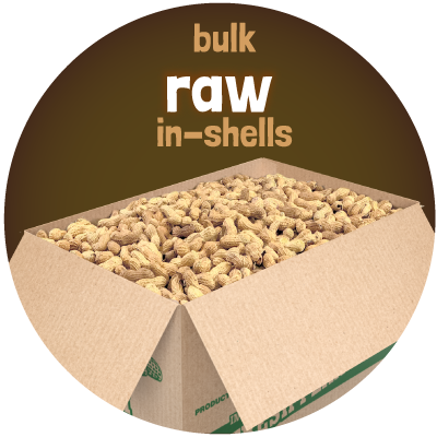 Jumbo Raw Peanuts (25lb. Box)