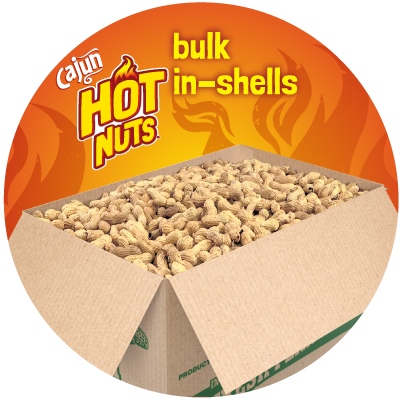 Cajun Hot Nuts (25 lb. Box)