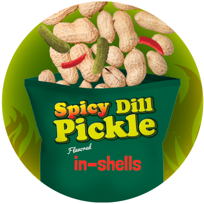 Spicy Dill Pickle Peanuts