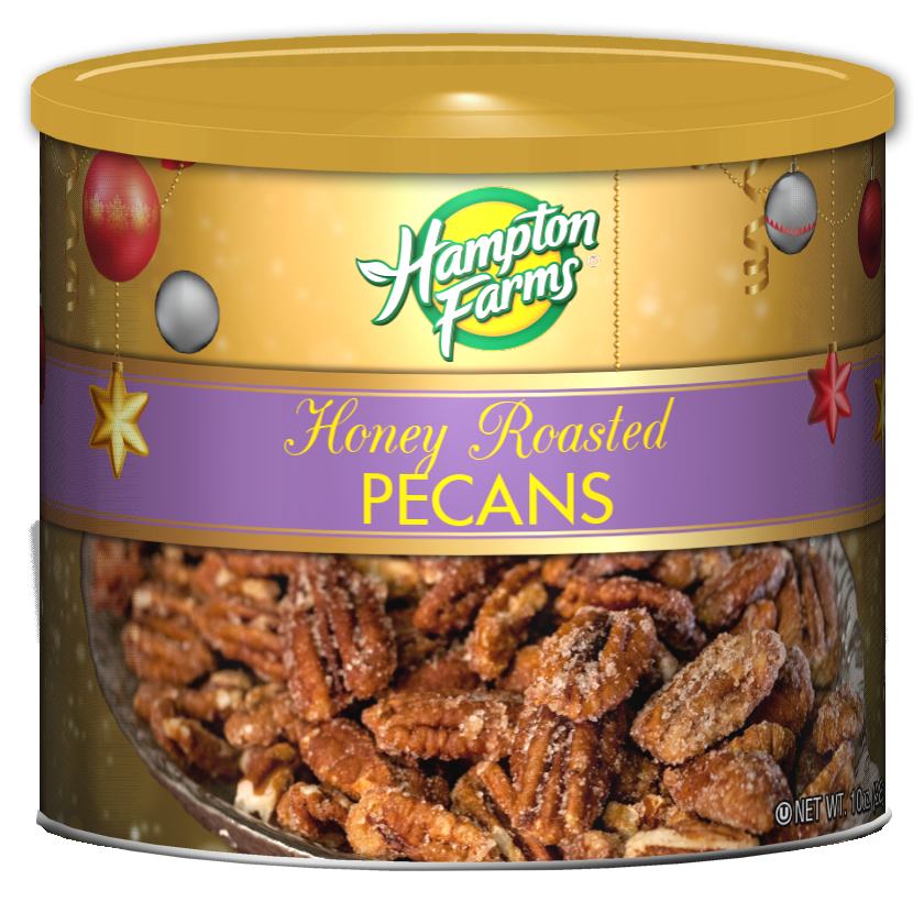 10 oz. Can Honey Roasted Pecans