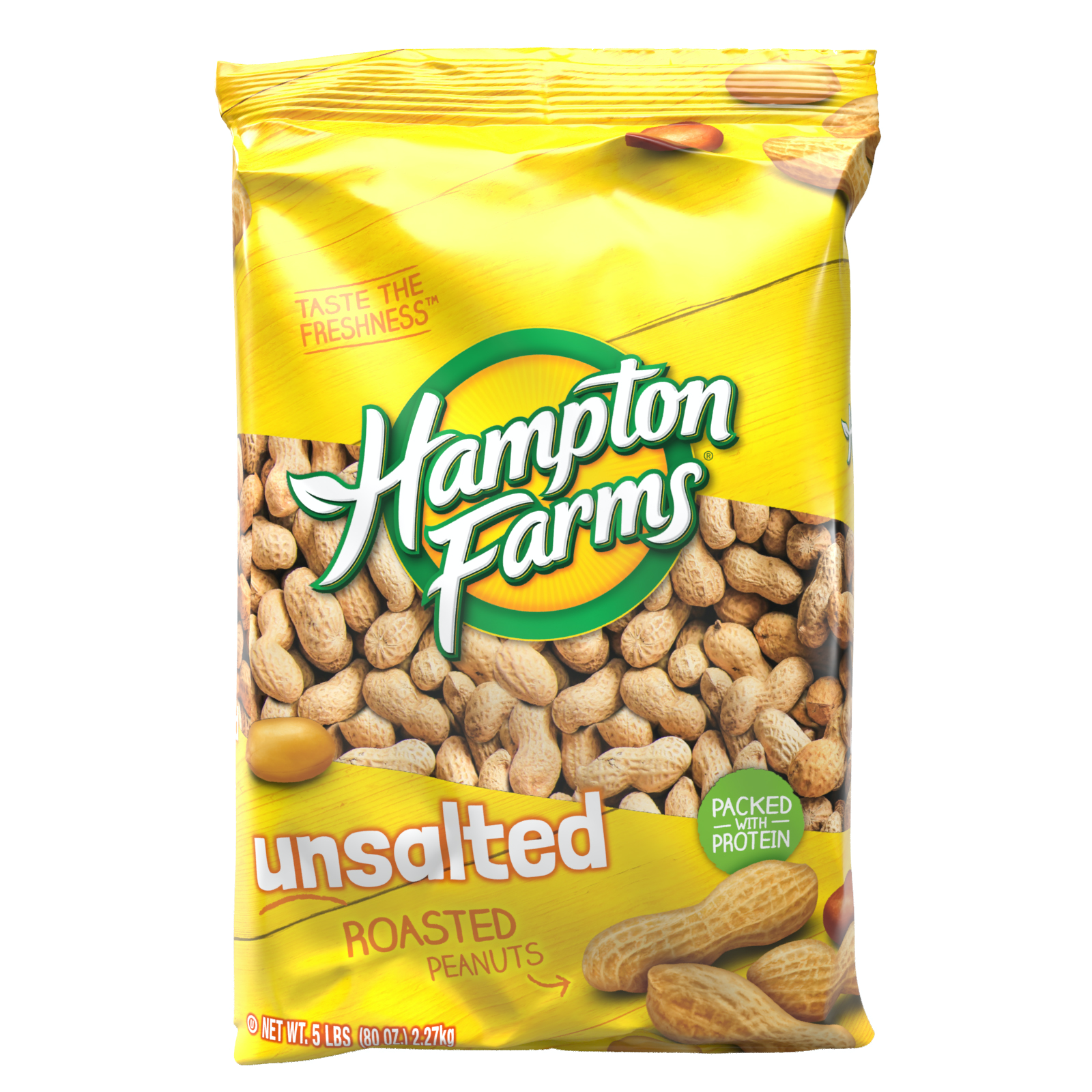 Unsalted Fancy in Shell Peanuts (5 lb. Bag)