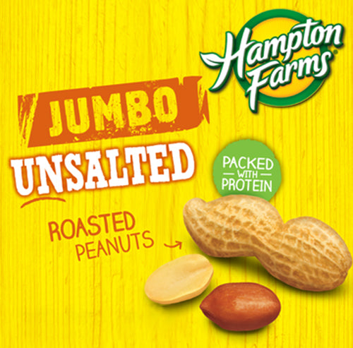 Hampton Farms Unsalted Jumbo In-Shell Peanuts (25 lb. box)
